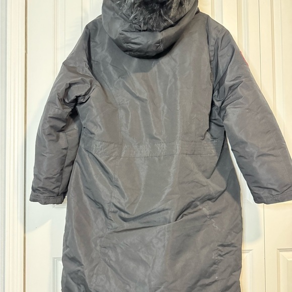 Black super warm mid leng winter coat​​​ - Picture 9 of 9